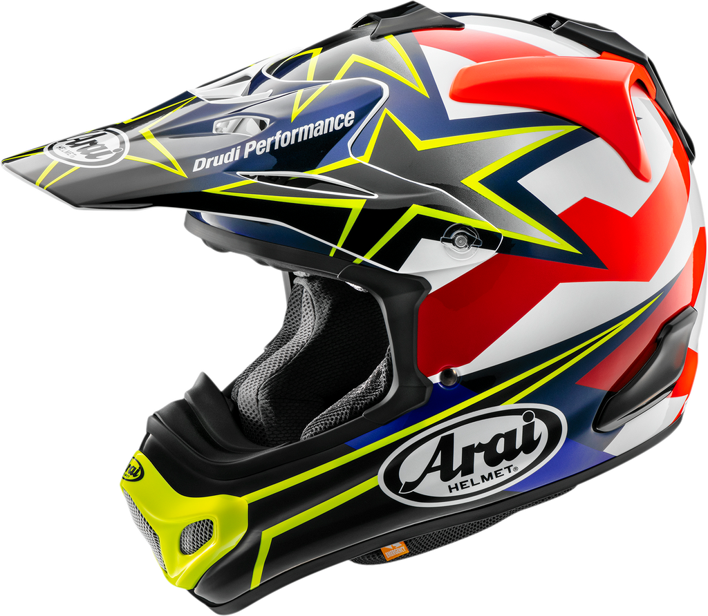 ARAI HELMETS, ARAI HELMETS VX-Pro4 Stars & Stripes Yellow Helmet XS - Part 0110-8201