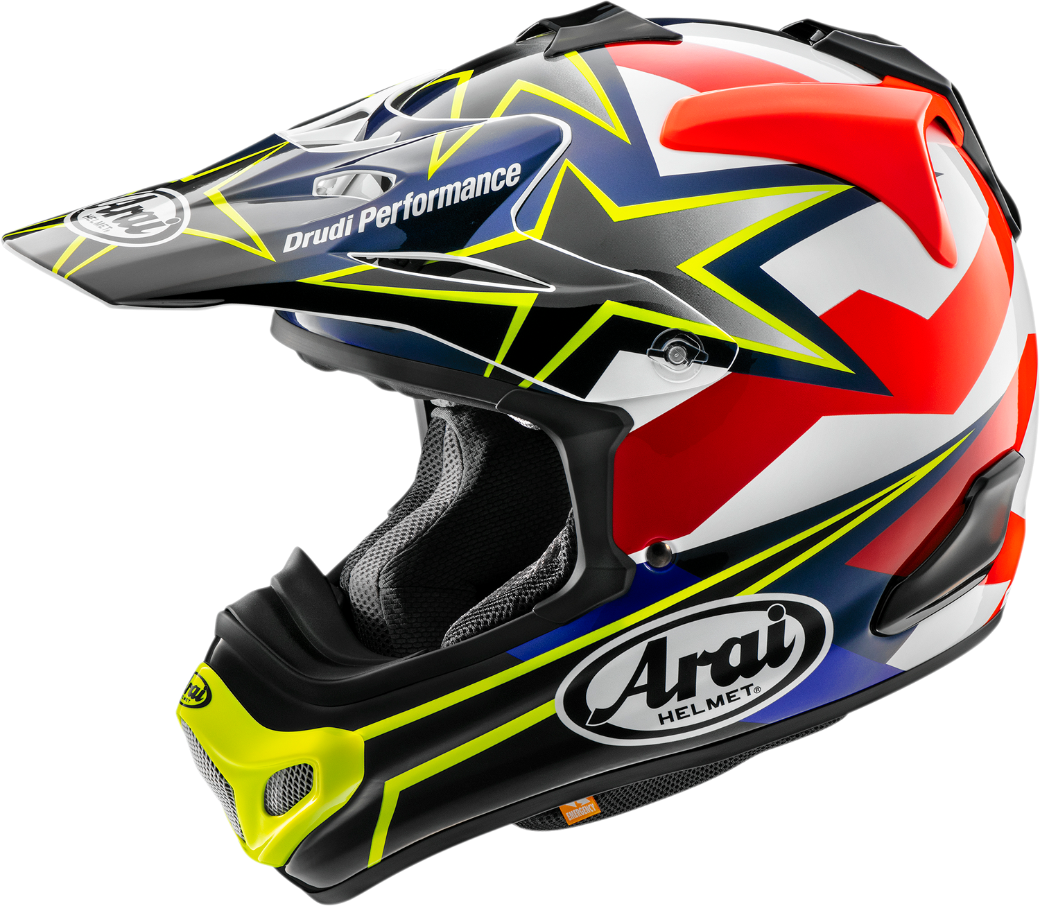 ARAI HELMETS, ARAI HELMETS VX-Pro4 Stars & Stripes Yellow Helmet XS - Part 0110-8201