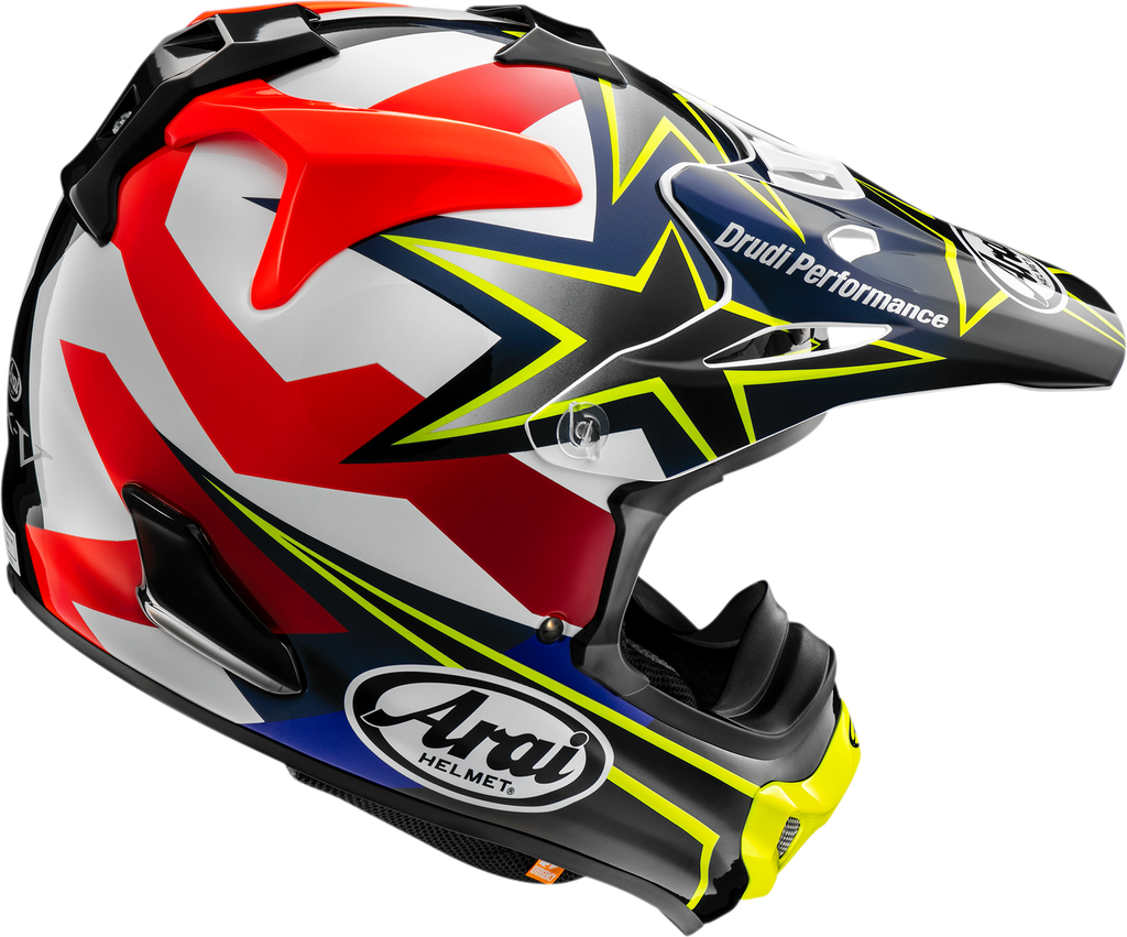 ARAI HELMETS, ARAI HELMETS VX-Pro4 Stars & Stripes Yellow Helmet XS - Part 0110-8201