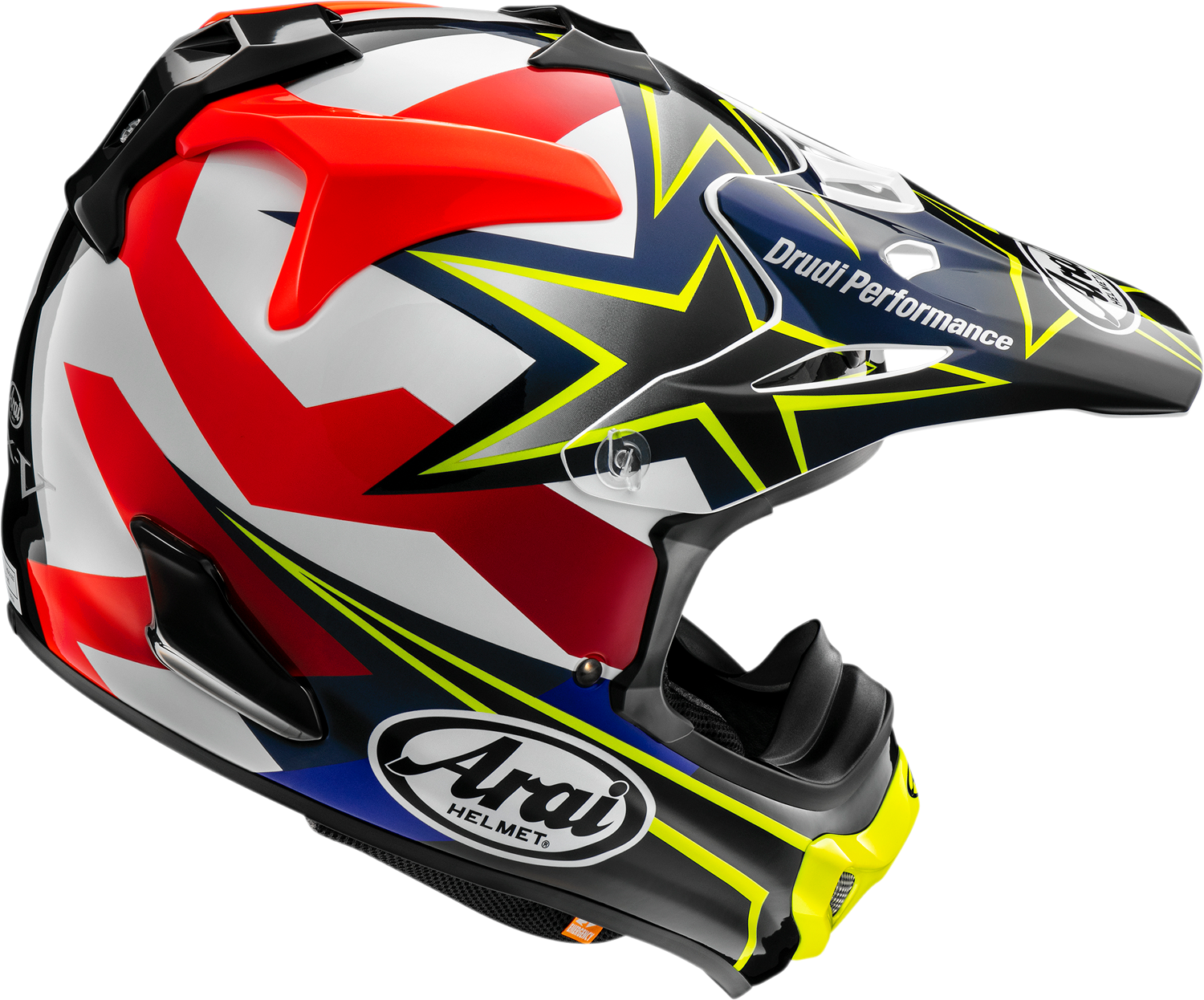 ARAI HELMETS, ARAI HELMETS VX-Pro4 Stars & Stripes Yellow Helmet XS - Part 0110-8201