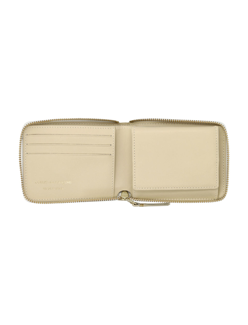COMME DES GARÇONS WALLET Mini Zip Around Leather Wallet