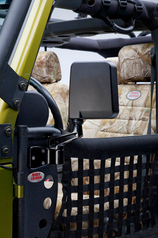 Body Armor 4x4 Mirror Set For Trail Doors 5126