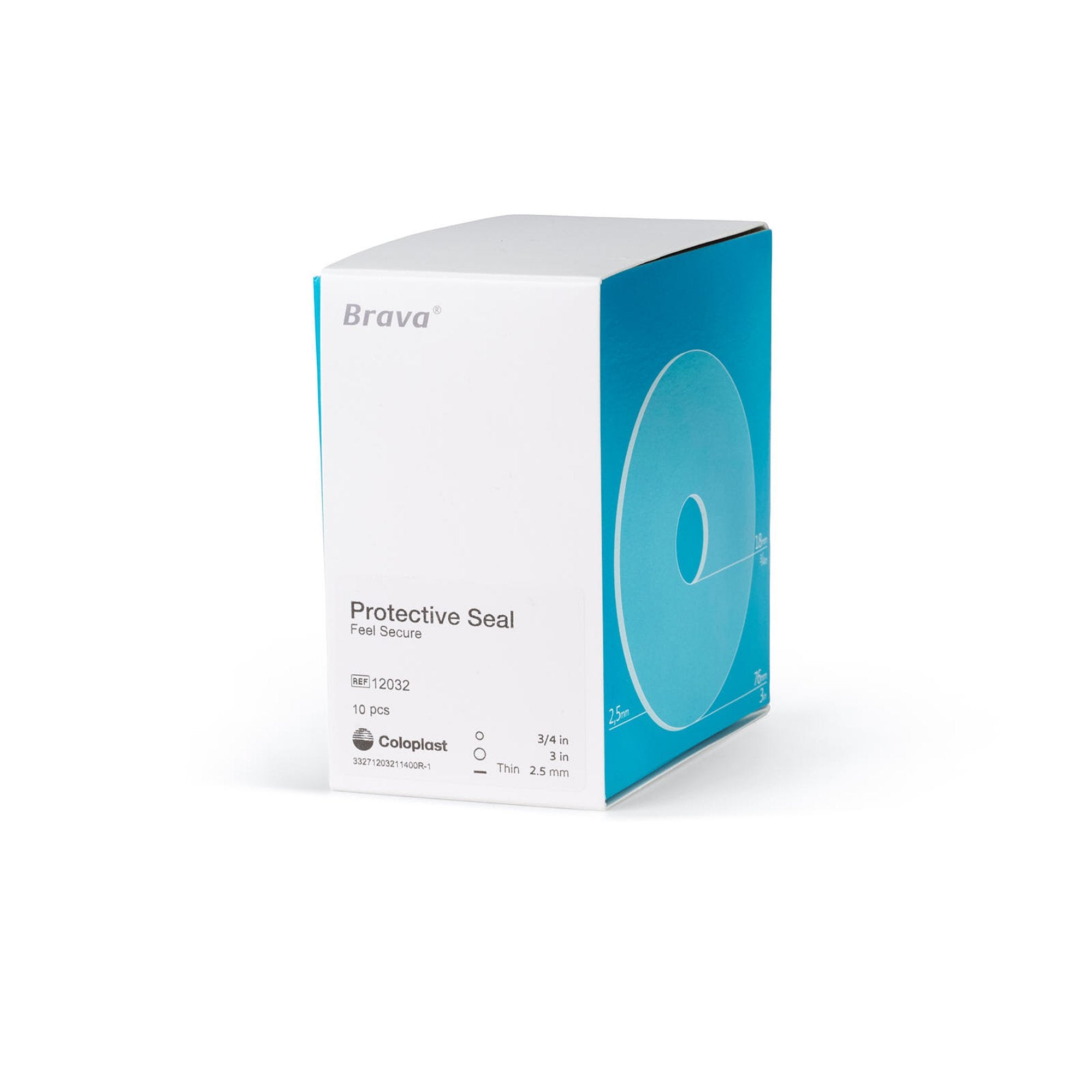 Brava® Protective Seal, 19-mm stoma; 2.5mm thick; 1-1/8 inch wide 12032