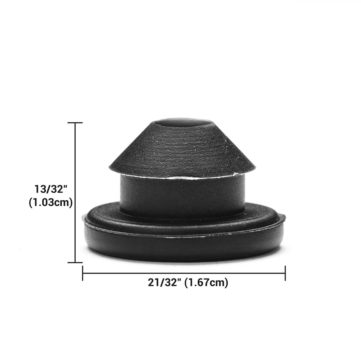 Yescom Rubber Cable Railing Grommets for Level & Stair Posts 1/8"-3/16" 60ct.