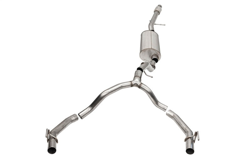 CORSA Performance Corsa 21-22 Cadillac Escalade ESV 6.2L Dual Rear 3.5/2.75in Sport Cat-Back Uses Factory Bezels 21132