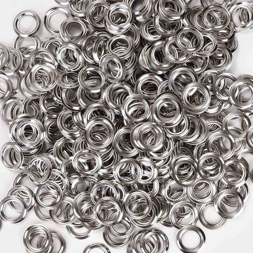 Yescom 10mm #2 Nickel Grommets & Washers (1000 Count)