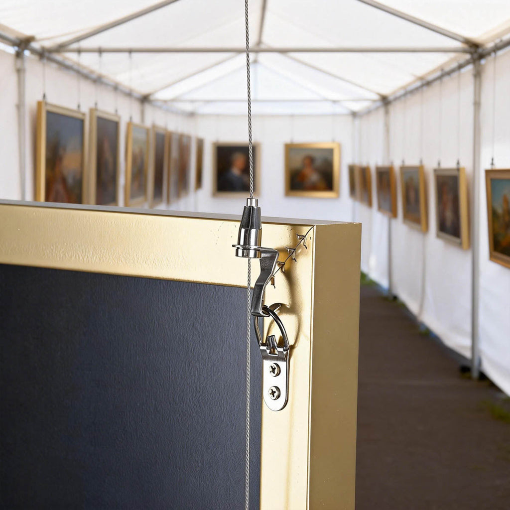 Yescom D-Ring Picture Hangers with Screws 20ct.