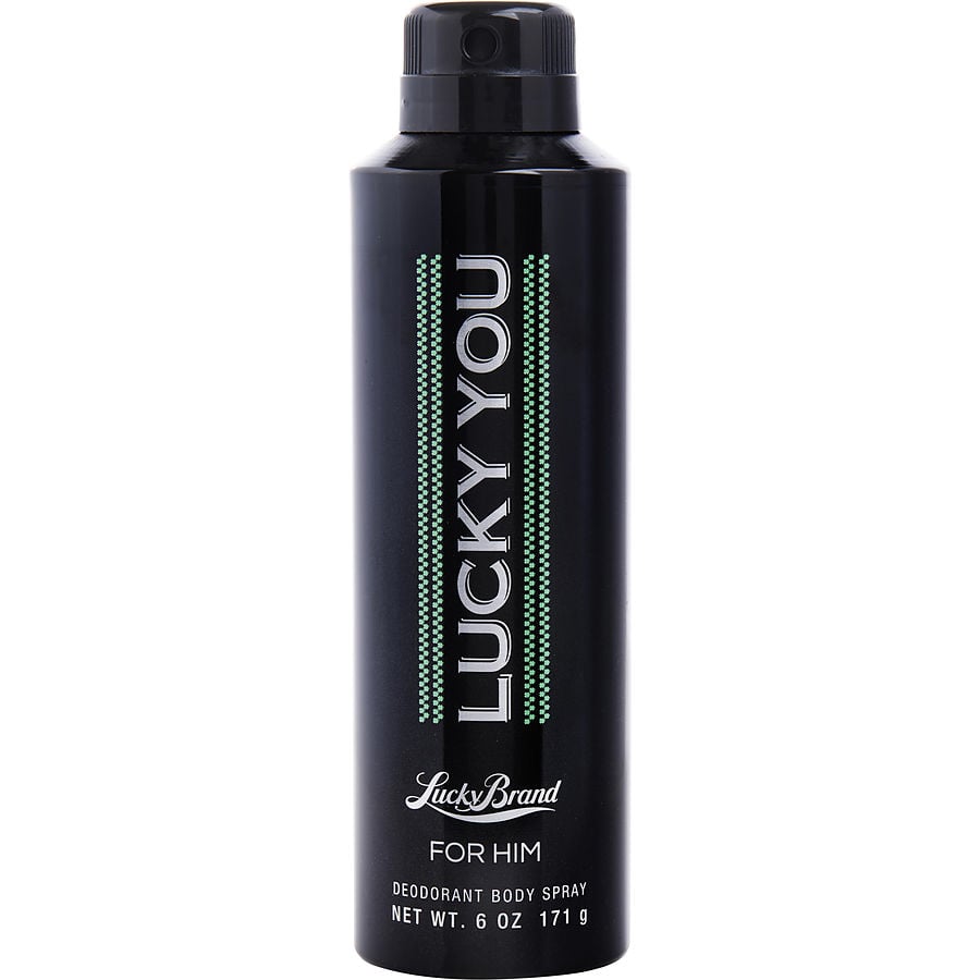 Lucky You By Lucky Brand Deodorant Body Spray 6 Oz