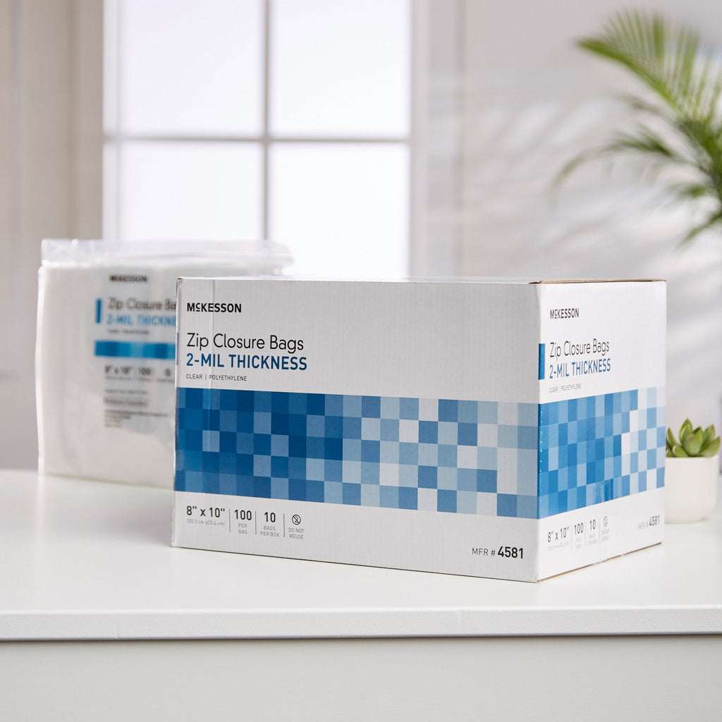 McKesson Zip Closure Bag, 8 X 10 Inches 4581
