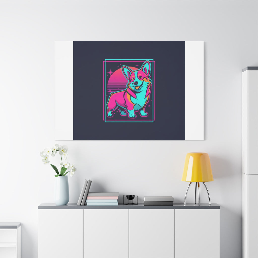 Platonic Love Corgi Canvas | Friendship Valentine, Galentine’s Wall Art