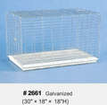 RABBIT CAGE 30' X18X18H' GALVANIZED