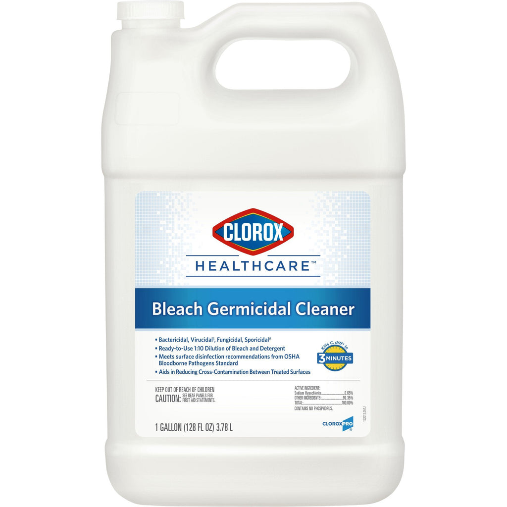 Clorox Healthcare® Bleach Germicidal Cleaner, Jug, 1 gal. 68978