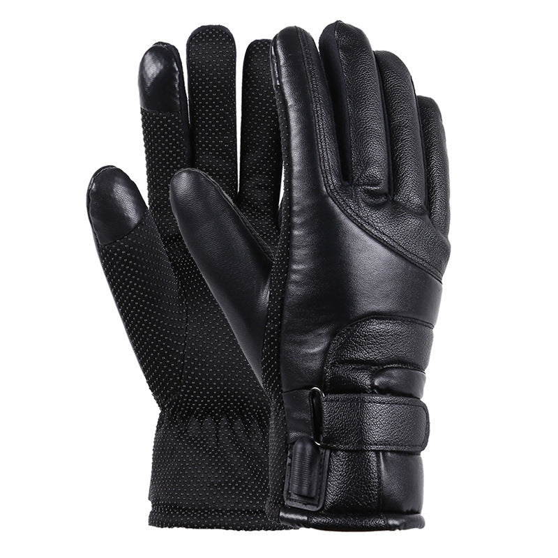 Power Bank Gloves With USB Heating Windproof And Cold-resistant