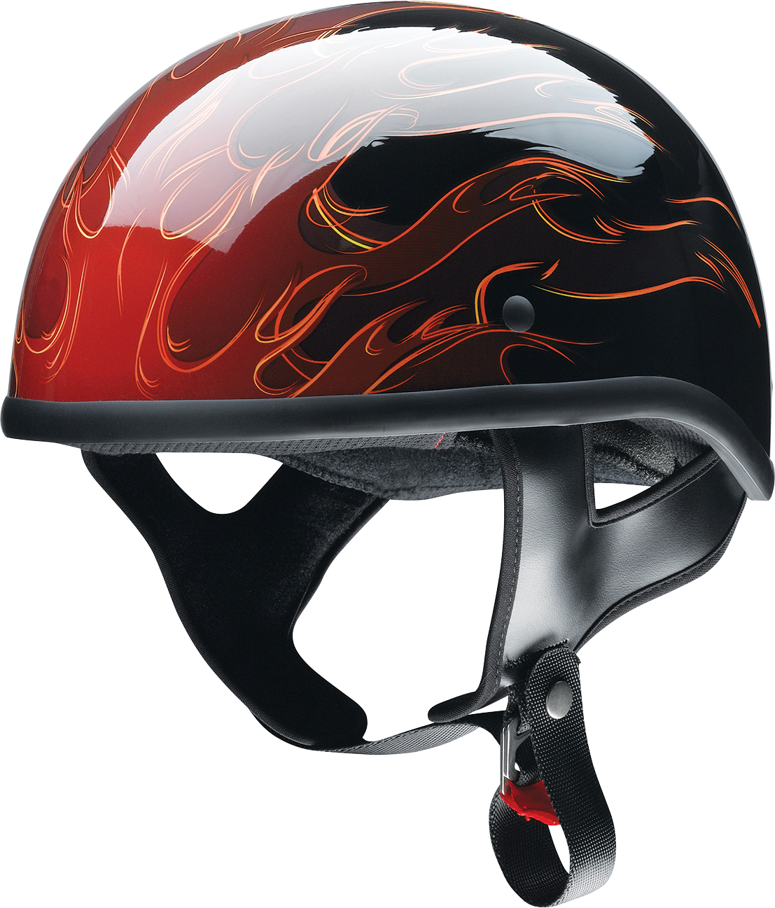 Z1R, Z1R CC Beanie Helmet - Hellfire Red, XS by Z1R Part 0103-1324
