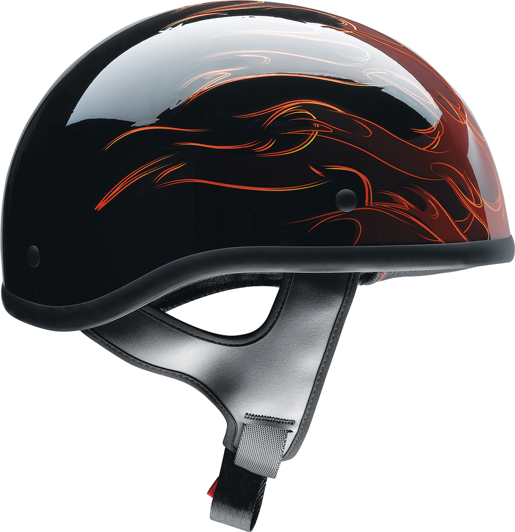 Z1R, Z1R CC Beanie Helmet - Hellfire Red, XS by Z1R Part 0103-1324