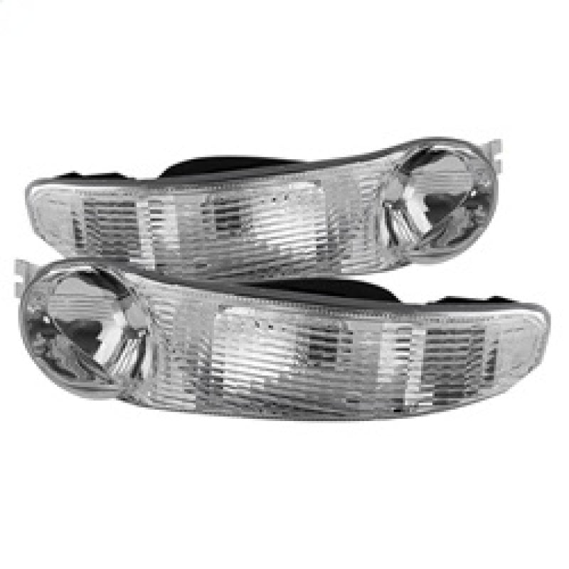 SPYDER Xtune GMC Sierra Denali 00-06 Bumper Lights Clear CBL-GD00-C 9027086