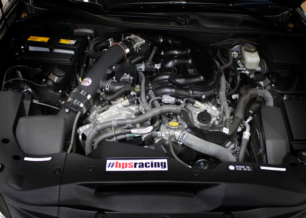 HPS Performance HPS Post MAF Air Intake Tube 2016-2025 Lexus IS300 3.5L V6 F Sport, 27-198