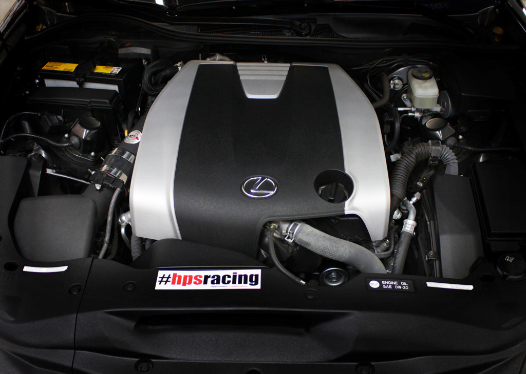 HPS Performance HPS Post MAF Air Intake Tube 2016-2025 Lexus IS300 3.5L V6 F Sport, 27-198