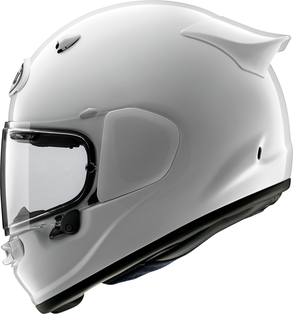 ARAI HELMETS, ARAI HELMETS Contour-X Helmet - Solid Diamond White 2XL with Advanced Aerodynamics and Communication System Compatibility