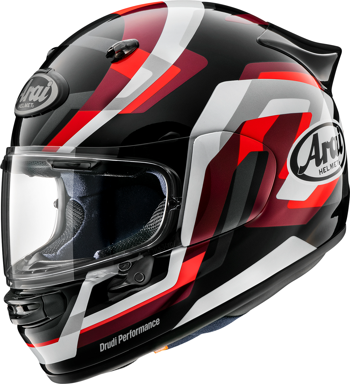 ARAI HELMETS, ARAI HELMETS Contour-X Snake Red Helmet XS with Integrated Duct and Spoiler - Part 0101-16067