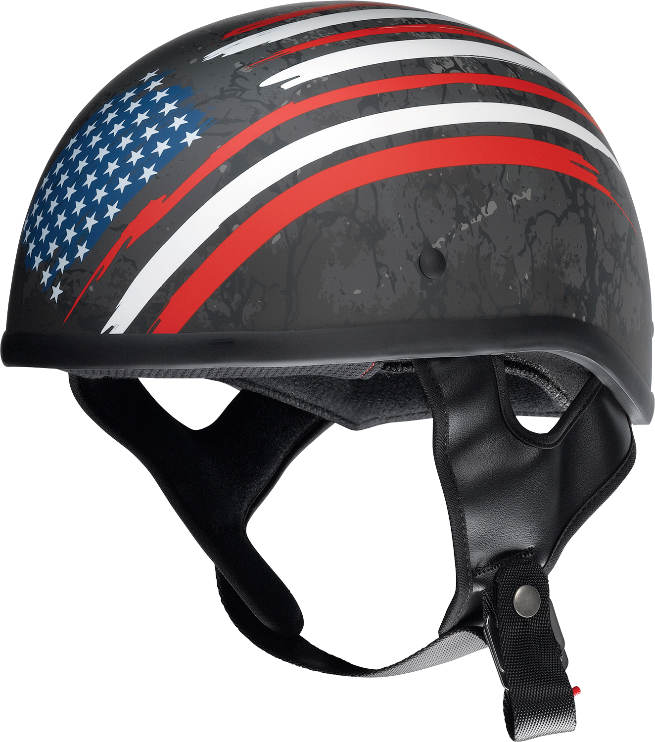 Z1R, Z1R CC Beanie Helmet Justice - Black/Red/White/Blue, Medium - Part Number 0103-1405