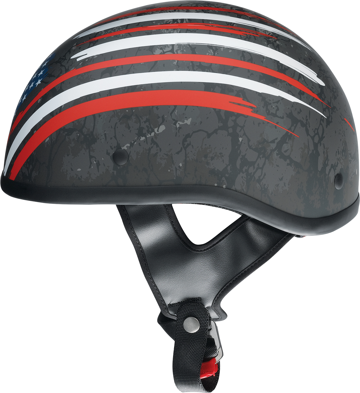 Z1R, Z1R CC Beanie Helmet Justice - Black/Red/White/Blue, Medium - Part Number 0103-1405