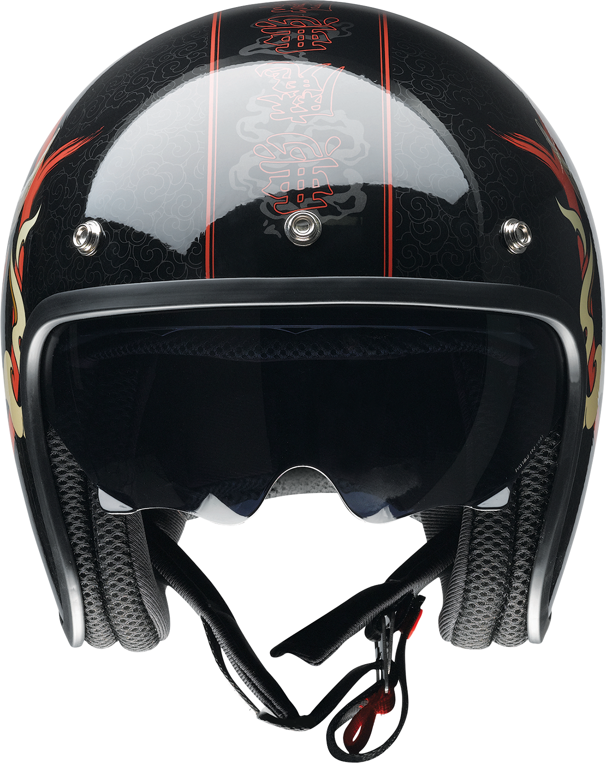 Z1R, Z1R Saturn Helmet - Devilish Gloss Black/Red, Small (Part No. 0104-2877)