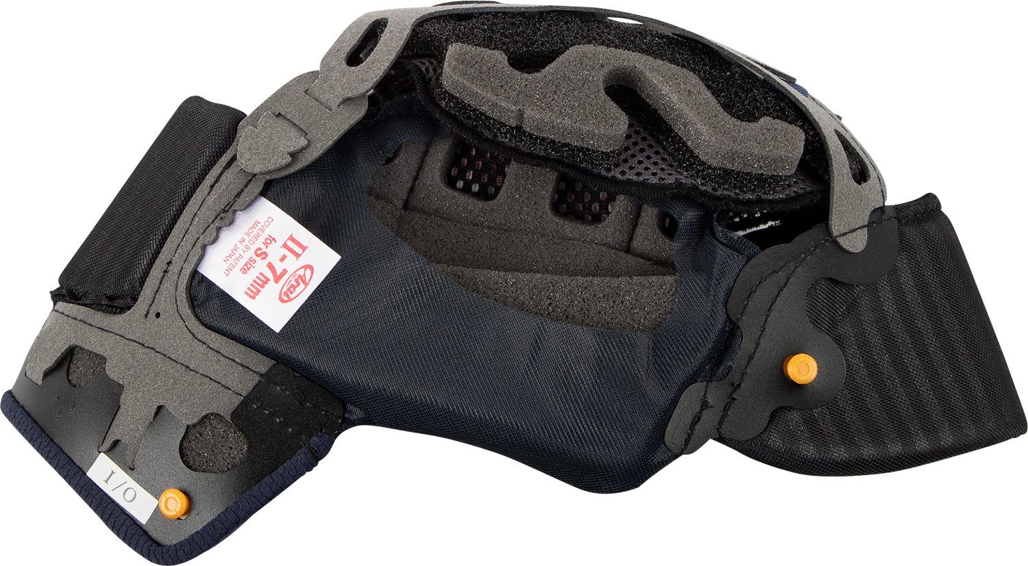ARAI HELMETS, ARAI HELMETS Corsair-X, Signet-X, and Defiant-X Interior Pad - EP II 7mm (Part #07-5683)