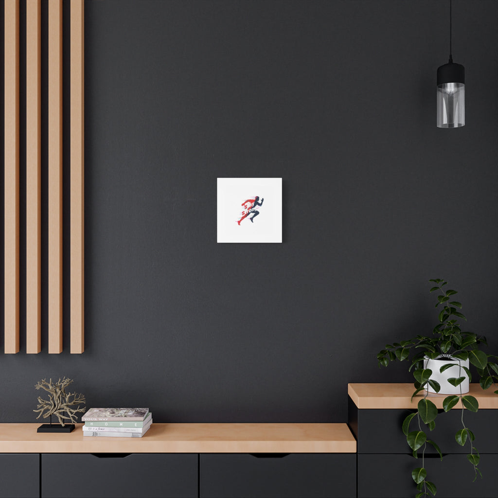 Stay Strong Runner Canvas | Fitness Motivation, Gym Wall Art