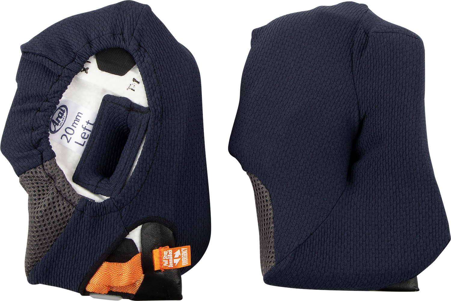 ARAI HELMETS, ARAI Helmets Corsair-X, Quantum-X, Signet-X Cheek Pads - 20 mm Part 05-5699