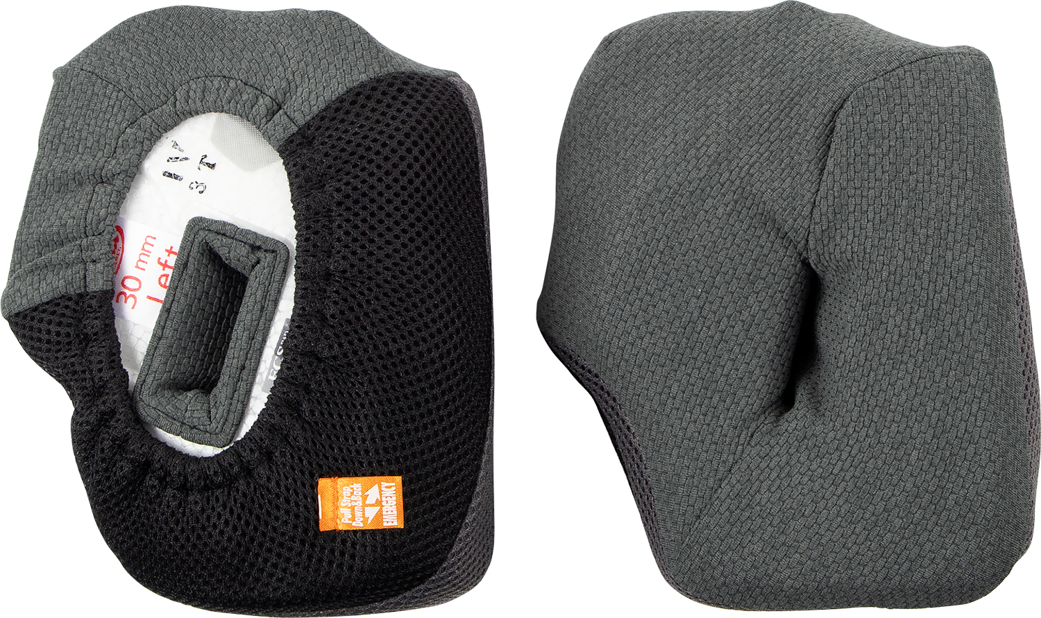 ARAI HELMETS, ARAI Helmets VX-Pro4 Cheek Pads - Gray, 30 mm - Part Number 05-5419