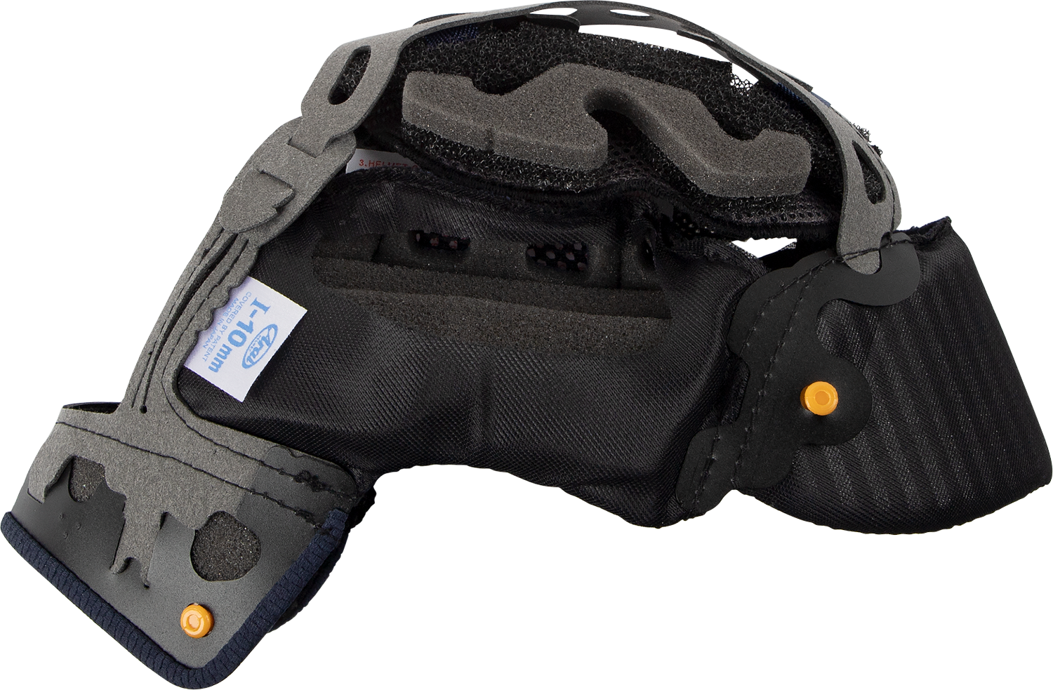 ARAI HELMETS, ARAI Helmets Quantum-X Interior Pad - EP I - 10mm, Part Number 07-5812