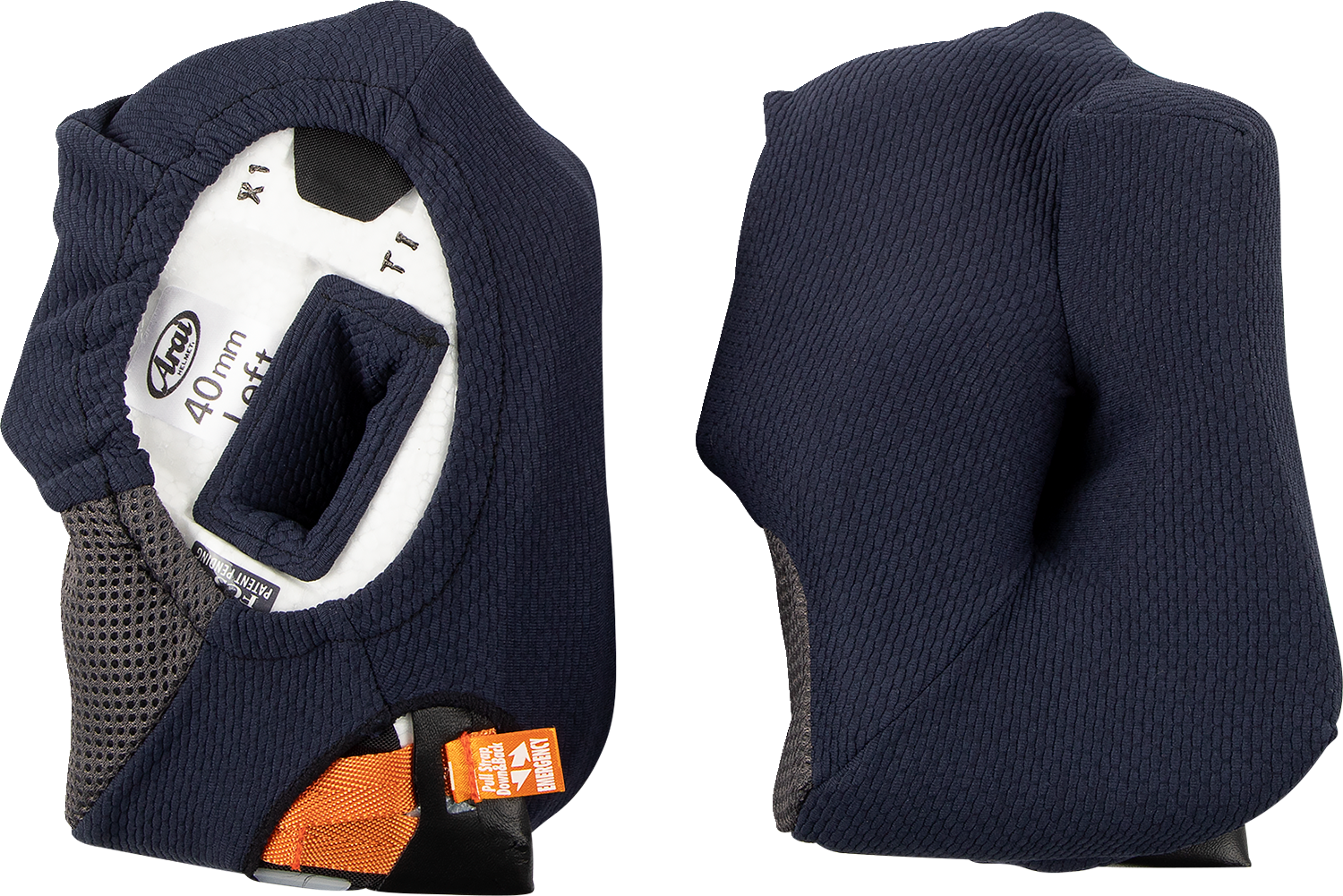 ARAI HELMETS, ARAI Helmets Corsair-X, Quantum-X, Signet-X Cheek Pads - 40 mm Part 05-5703