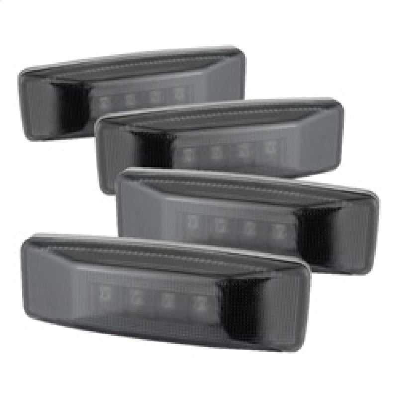 SPYDER Xtune Dodge Ram 94-02 Dually 2 Red LED+2 Amber LED Fender Lights 4pcs Smoke ACC-LED-DR94-FE-SM 9924705