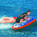 WOW Watersports Nova 2 Person Towable Deck Tube with Foam Handles