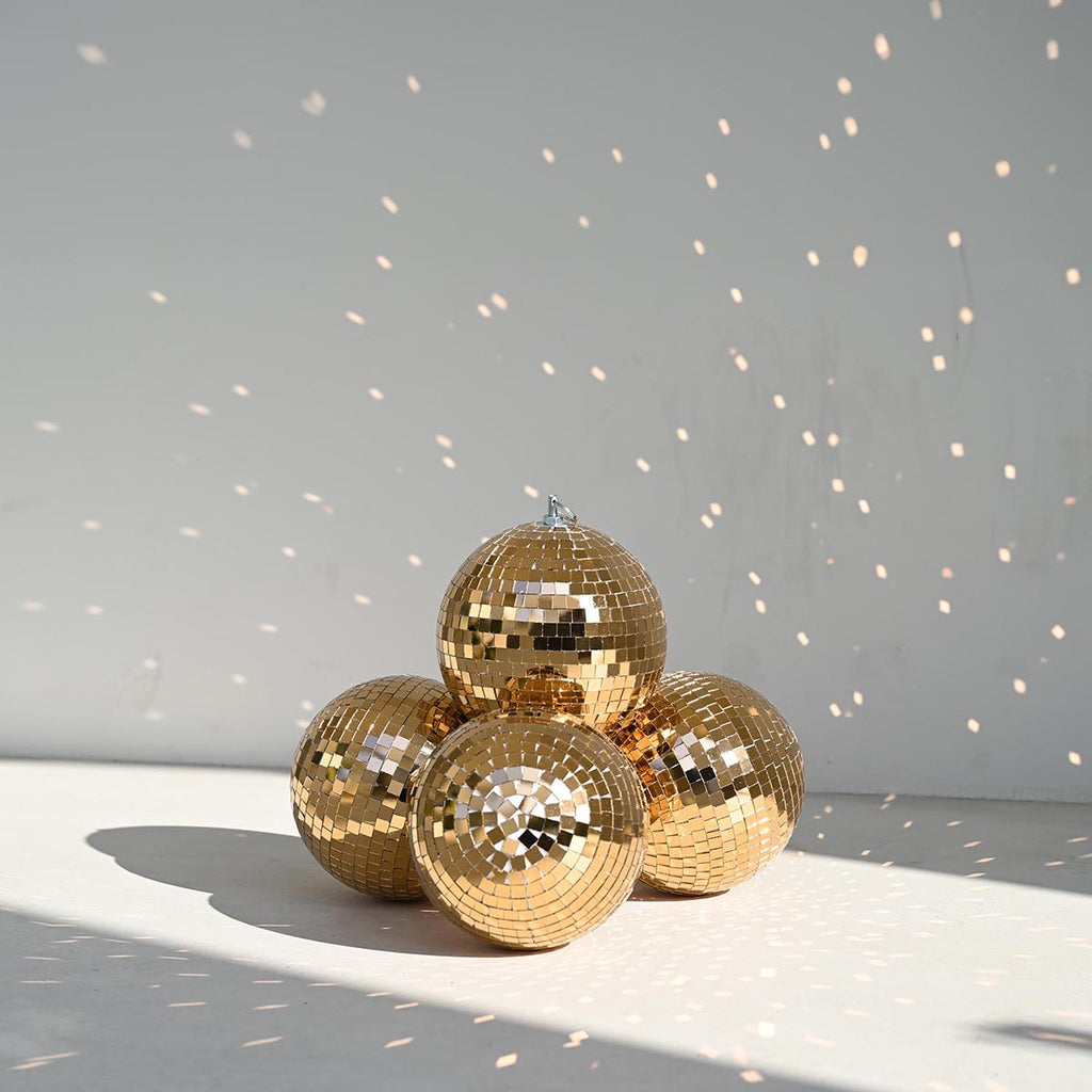 Yescom Gold Mirror Ball for Luxury Weddings Grand Openings