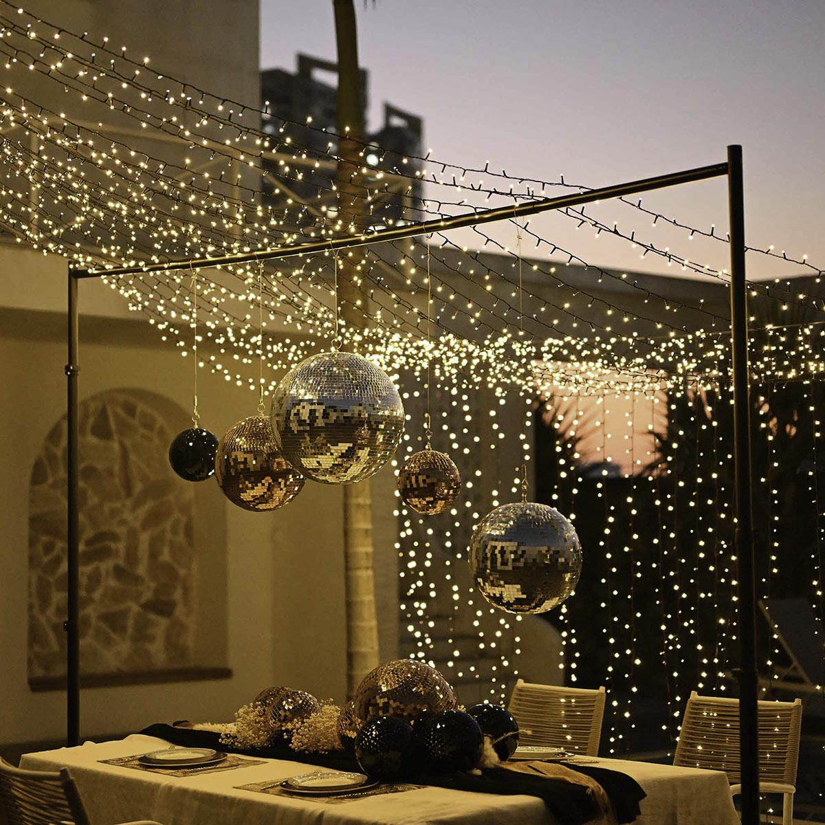 Yescom 7 Inch Mirror Ball for Wedding Centerpiece Party Decor