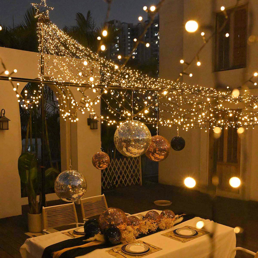 Yescom Mirror Disco Ball Party Bright Reflective Ball