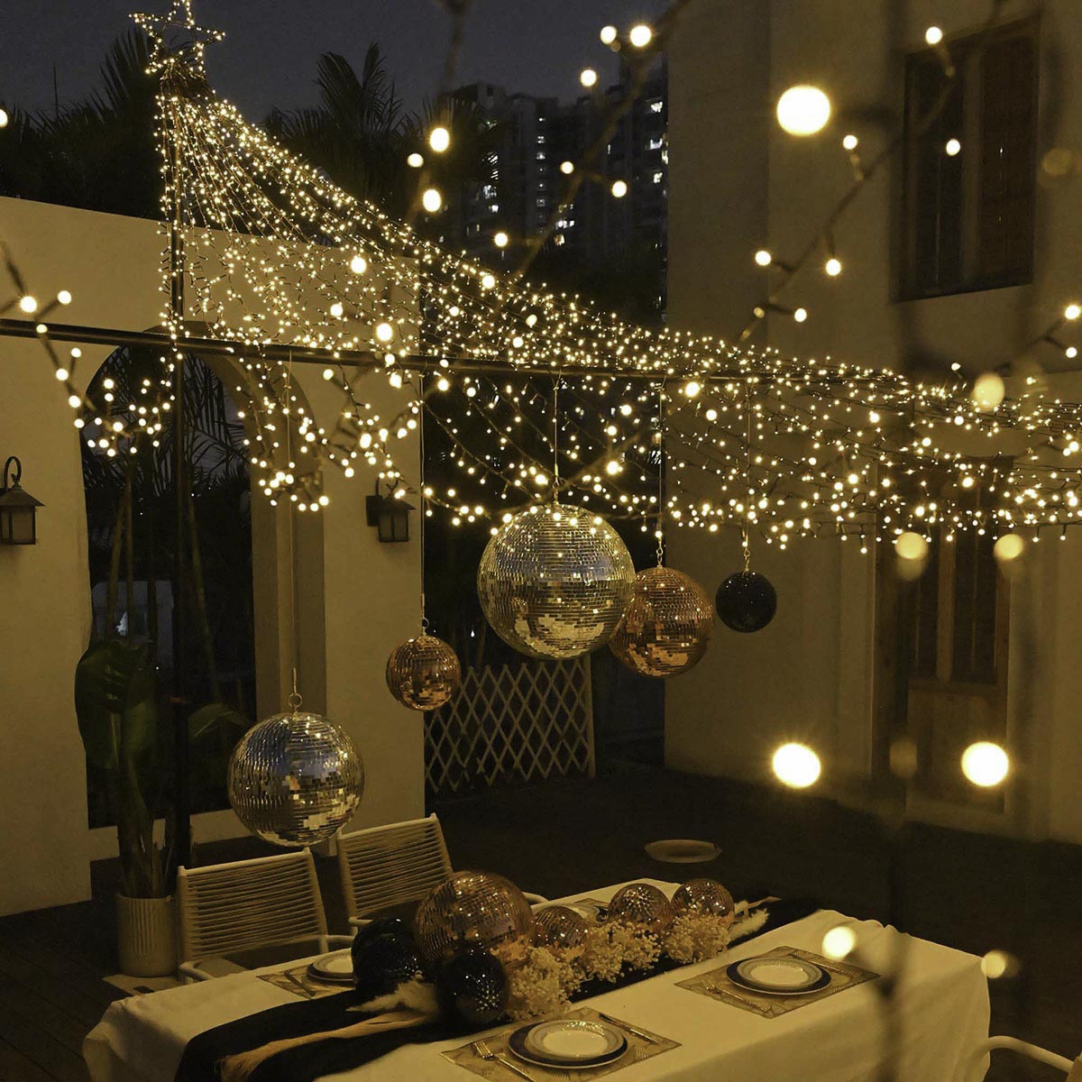 Yescom Mirror Disco Ball Party Bright Reflective Ball