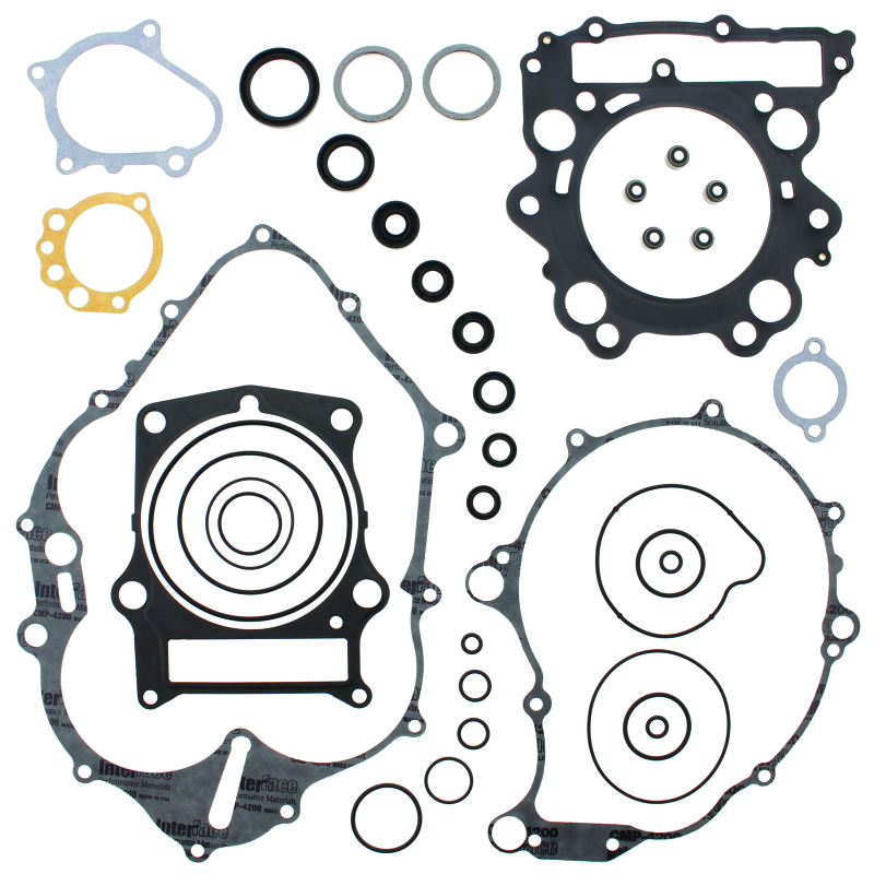 QuadBoss, QuadBoss Complete Gasket Set with Oil Seals for Yamaha YFM660R Raptor (2001-2005)