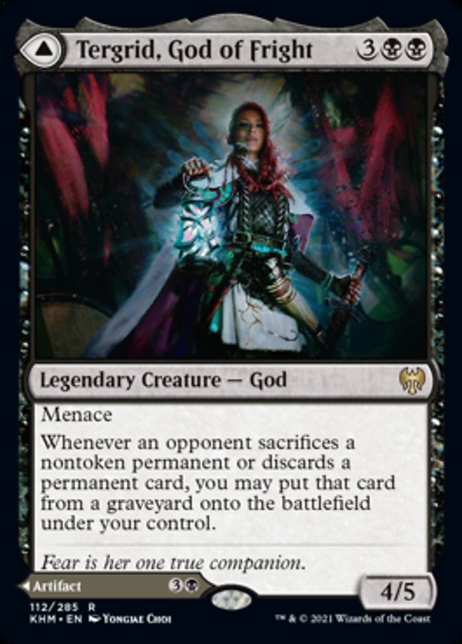 Tergrid, God of Fright // Tergrid's Lantern (KHM-112) - Kaldheim Foil