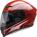 Z1R, Z1R Jackal Patriot Helmet - Red, XL by Z1R (Part #0101-15423)