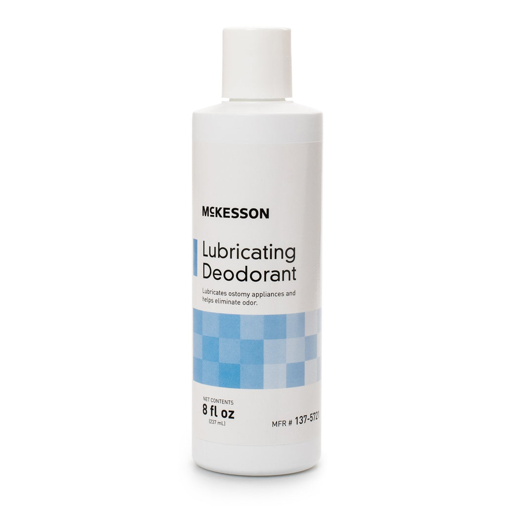 McKesson Lubricating Ostomy Appliance Deodorant, 8-ounce squeeze bottle 137-5721
