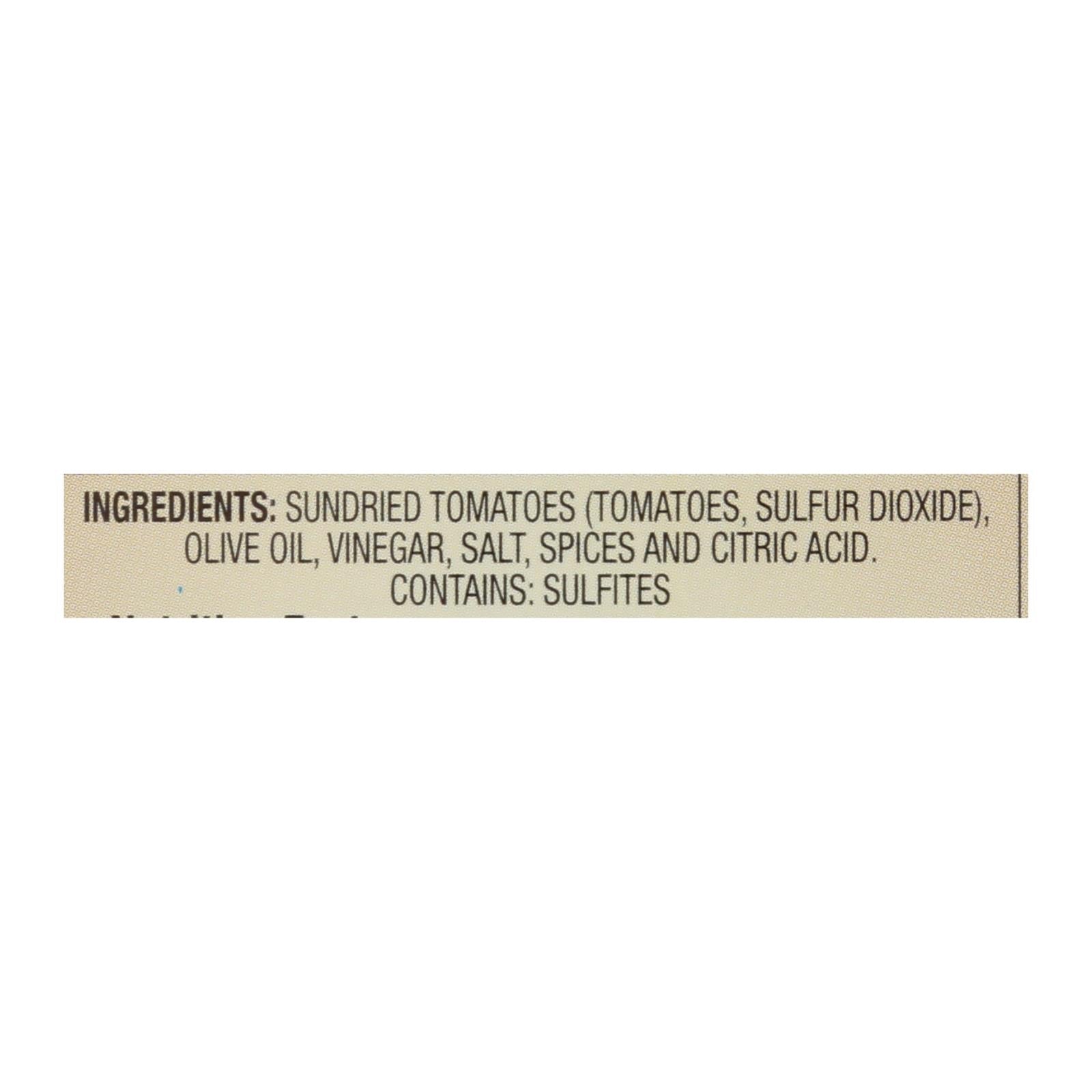Delallo Sun Dried Tomato Bruschetta - 10 oz (Pack of 6) | Italian-Style Spread & Dip