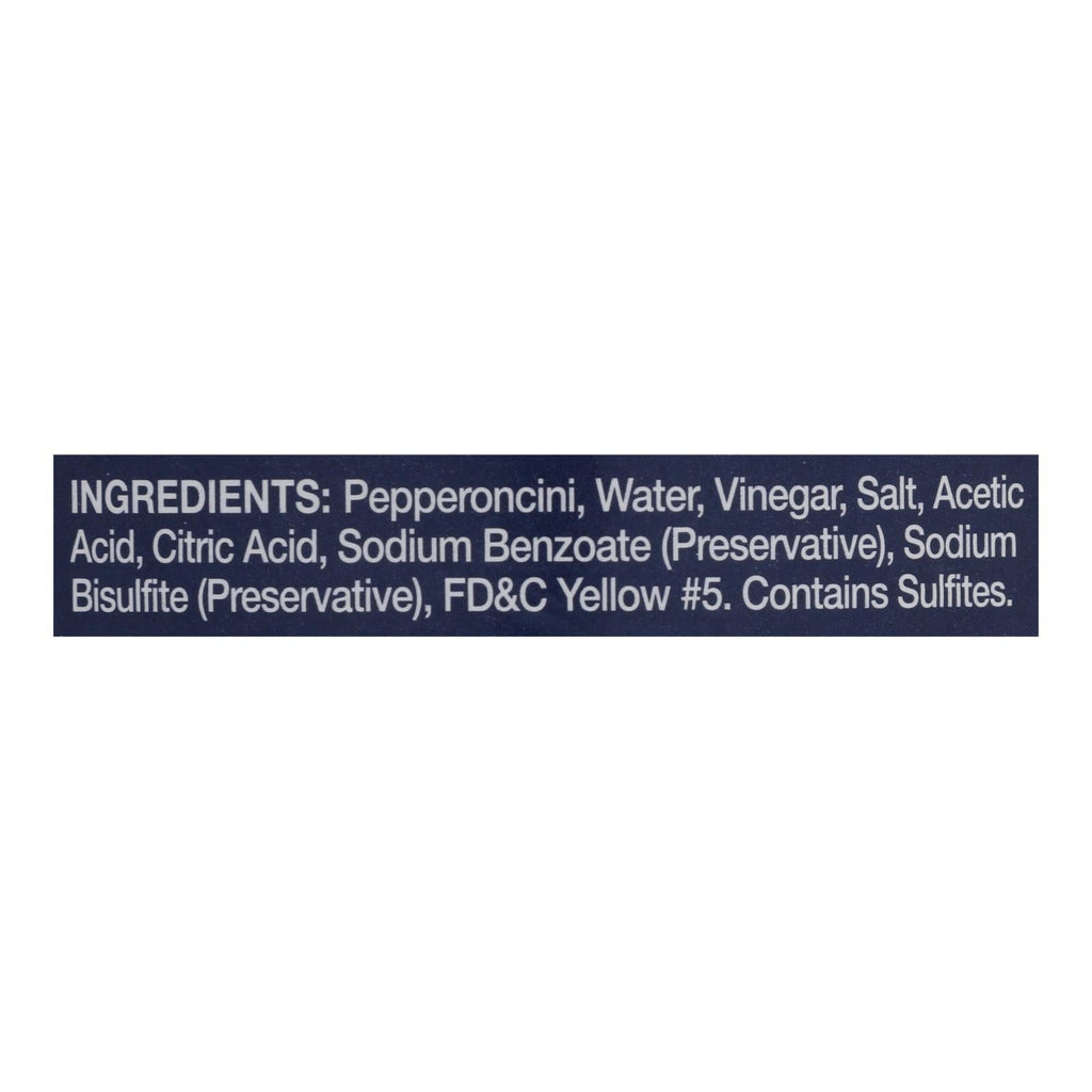 Delallo Pepperoncini – 25.5 oz (Pack of 6) – Zesty Gourmet Pickled Peppers