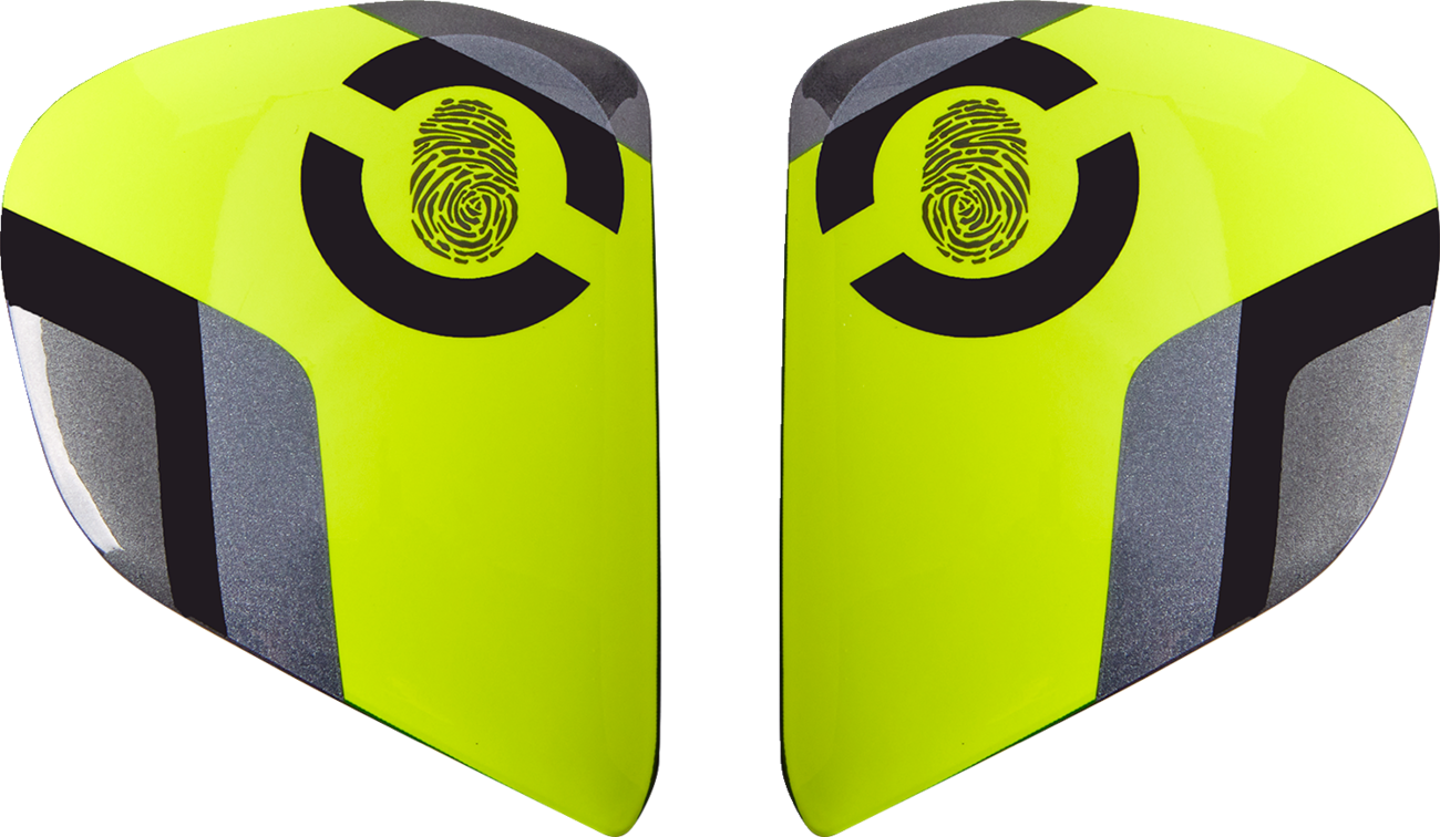 ARAI HELMETS, ARAI HELMETS Vas-V Side Pods - Face - Fluorescent Yellow 025726