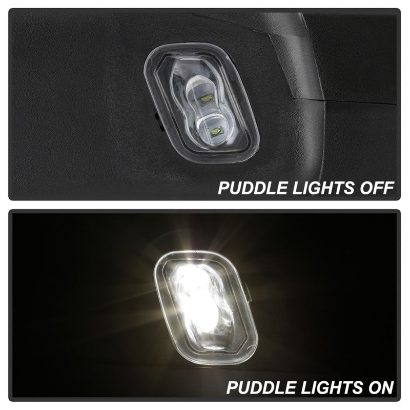 SPYDER xTune 04-14 Ford F-150 Heated LED Telescoping Mirrors - Smoke (Pair) (MIR-FF15009S-G4-PWH-SM-SET) 9943089