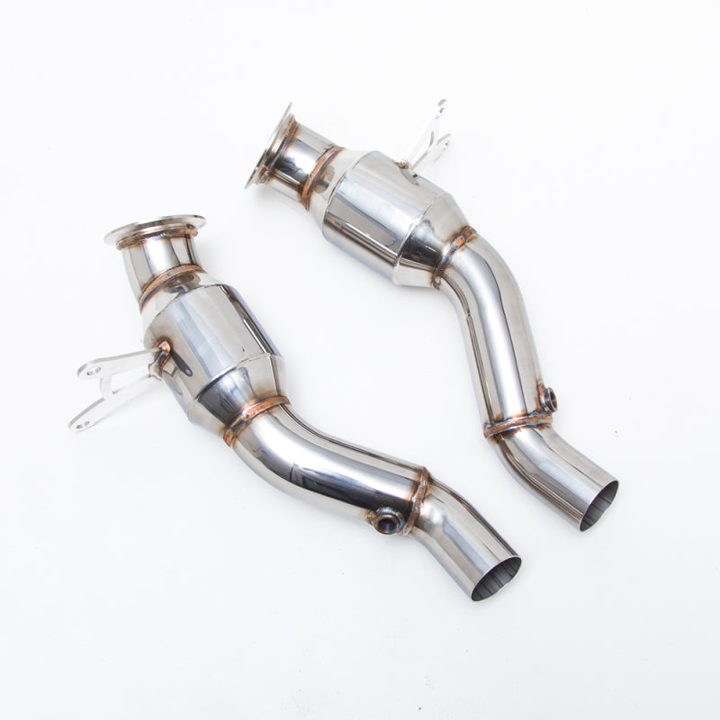 Agency Power High Flow Catalytic Converter Pipes Ferrari F458 Italia/Spider/Speciale AP-F458-173