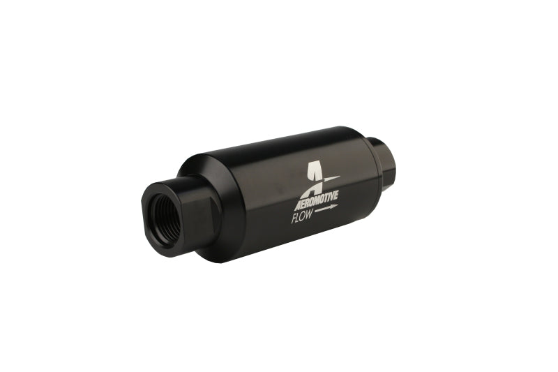 Aeromotive 10 Micron, ORB-10 Black Fuel Filter