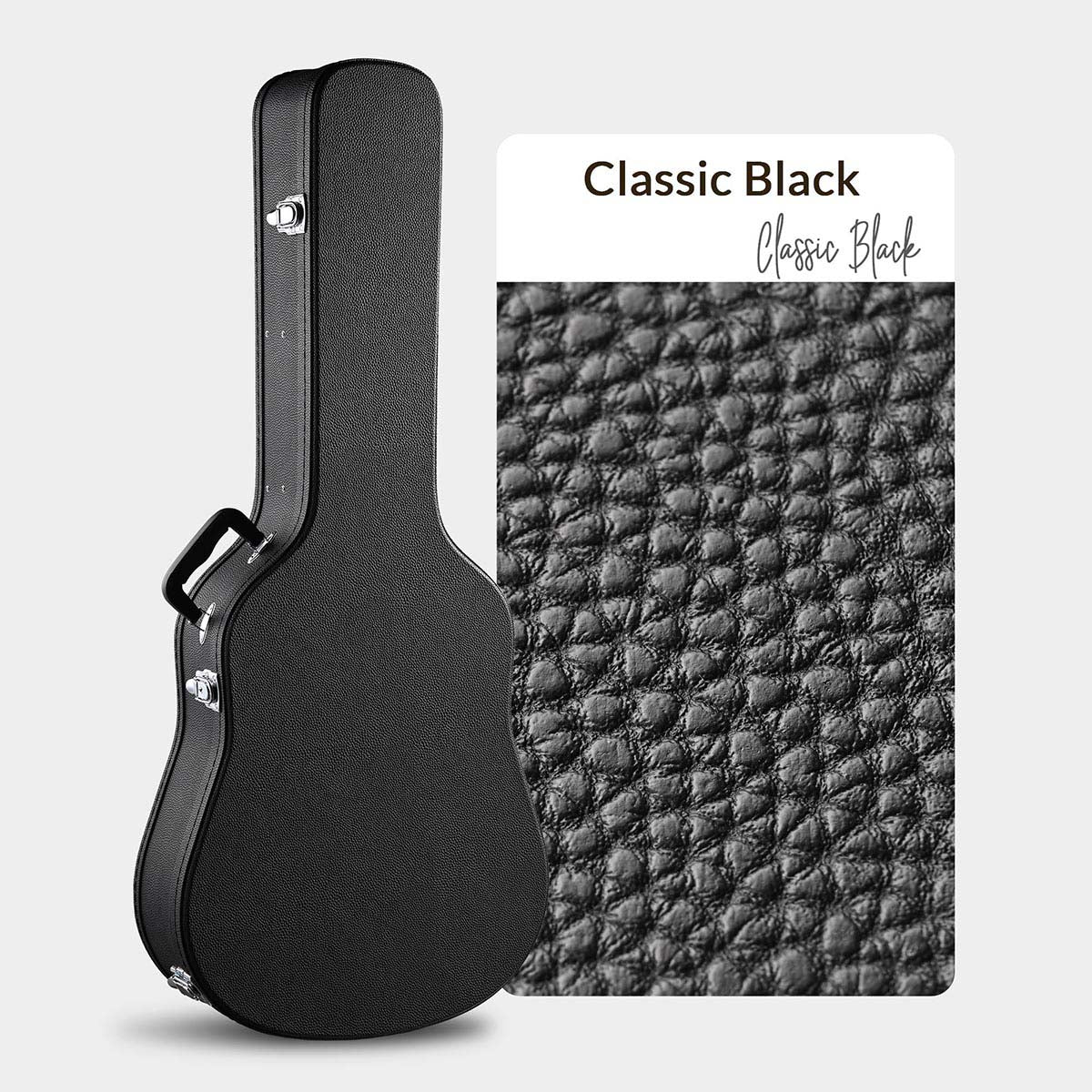 Yescom Acoustic Guitar Case (Stand & Straps Optional Add-on)